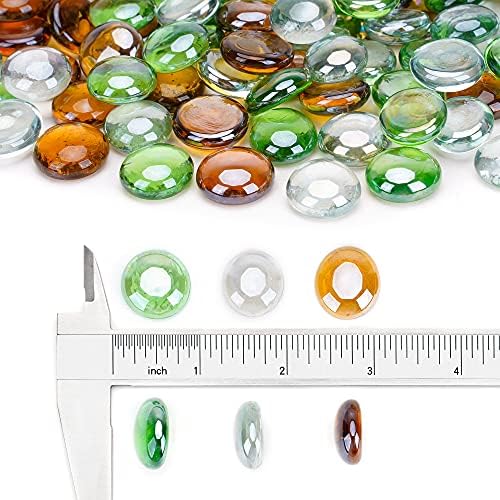 Stanbroil 10 Pound Blended Fire Glass Beads 12 Inch