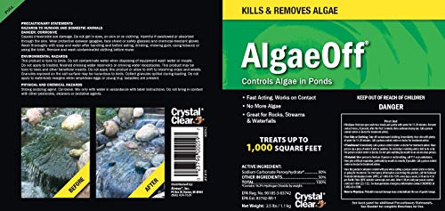 CrystalClear AlgaeOff - String Algae Remover 25 Pounds