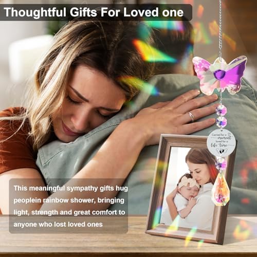 Butterfly Suncatcher Memorial Gift for Baby Loss