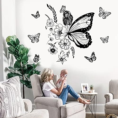 Inspirational Wall Art Quotes Decals Butterfly Motivational Stickers