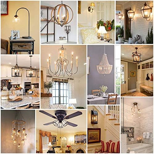 LVYE E12 Edison 8W LED Bulb 4-Pack Dimmable 3000K Soft White
