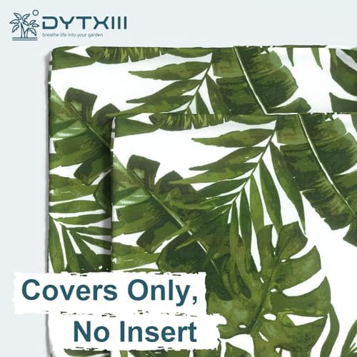 Pack of 2 Waterproof Pillow Covers for Outdoor Use