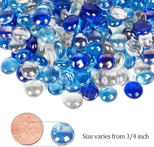 GASPRO 20 lbs Fire Pit Glass Mixed Colors