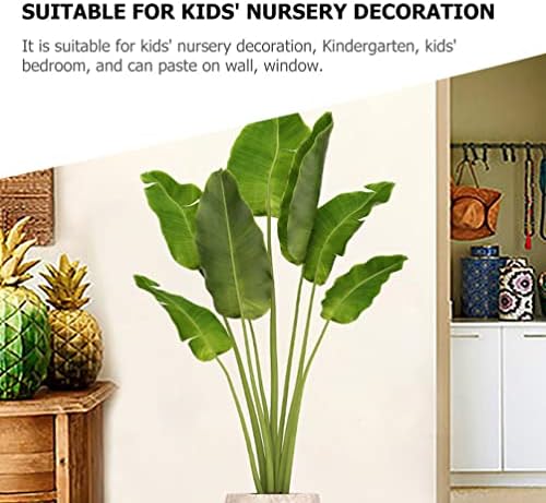 VOSAREA 3D Potted Plant Wall Decals Removable DIY Art