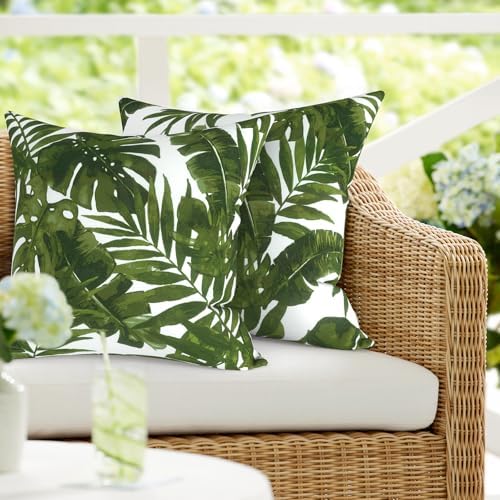 Pack of 2 Waterproof Pillow Covers for Outdoor Use