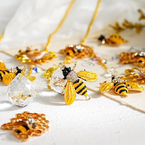 HD HYALINE DORA 3 Pack Bumble Bee Suncatcher Decor
