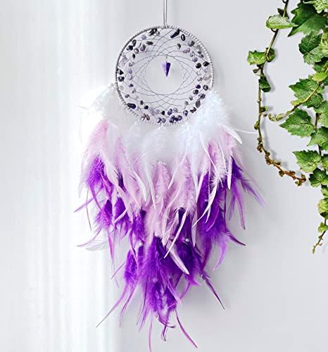 Purple Dream Catchers Handmade Wall Art