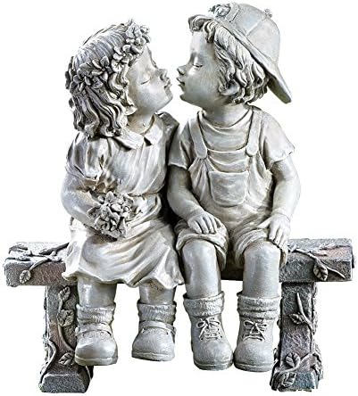 Collections Etc First Kiss Garden Statue 8 14 Inch