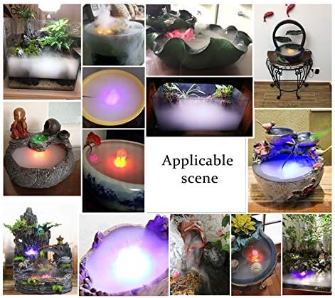 Halloween Mist Maker with LED Lights Fog Machine