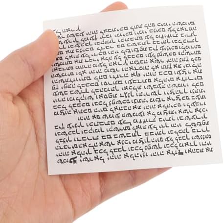 LOGOFUN 50PCS Jewish Scrolls Door Decor Wall Art Gift