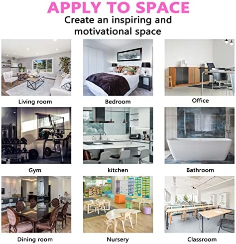 SEATUNE Inspirational Wall Decals for Kids Classroom