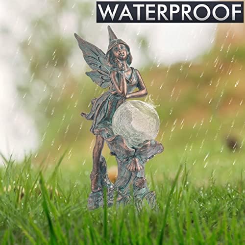 Fairy Garden Statues Outdoor Solar Light 124