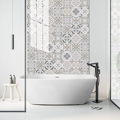 4x4in Peel and Stick Tile Stickers 25 PCS Backsplash Decals