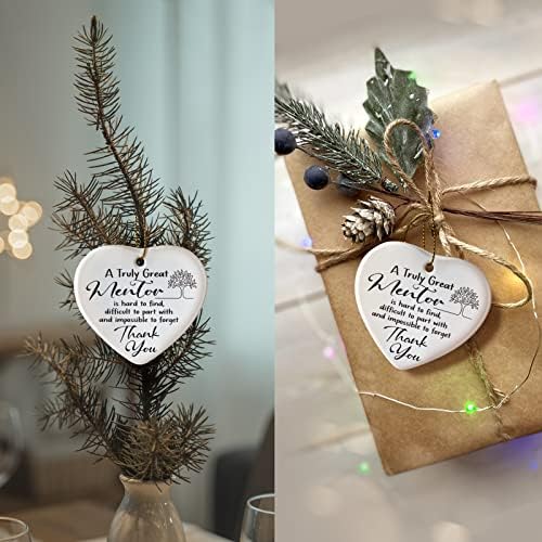 YZEXEZY Mentor Appreciation Gift Ornament