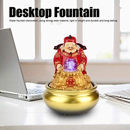 LED Light Desktop Fountain with Ball