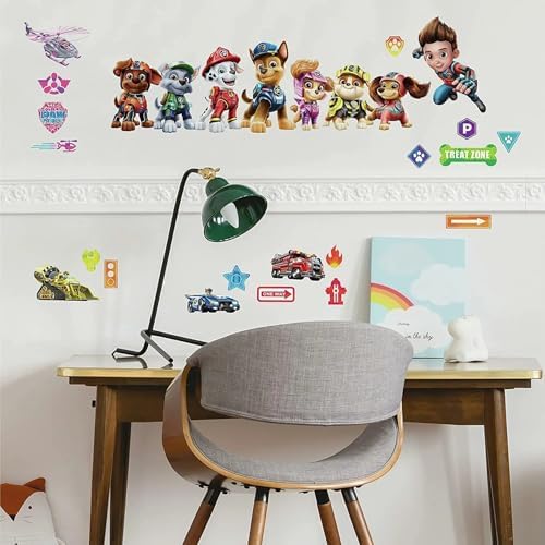 RoomMates RMK4819SCS Paw Patrol Peel and Stick Wall Decals