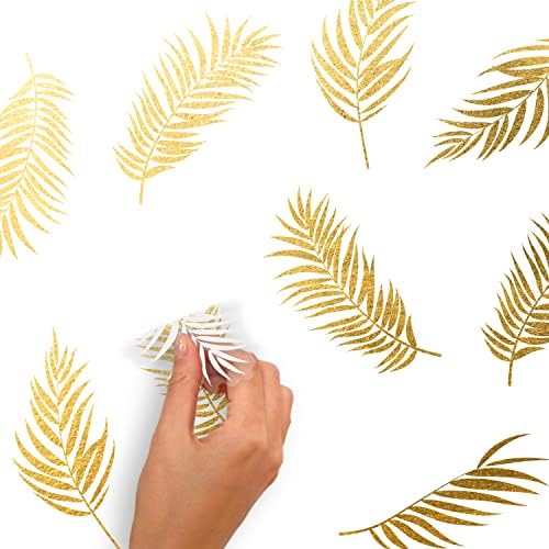 RoomMates RMK4997SCS Gold Palm Frond Wall Decals