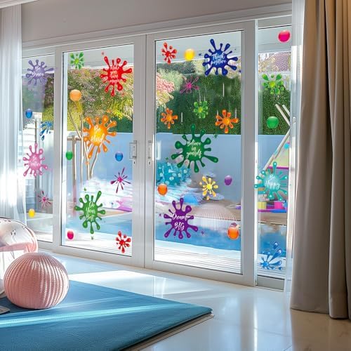 Colorful Inspirational Wall Decals for Kids Classroom