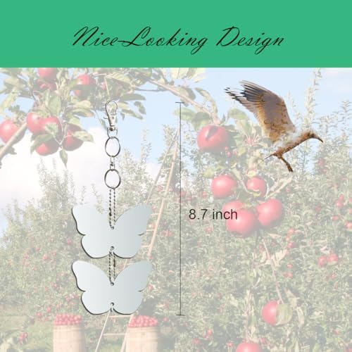 Keep Birds Away Mirror Discs 16 Butterfly Reflectors