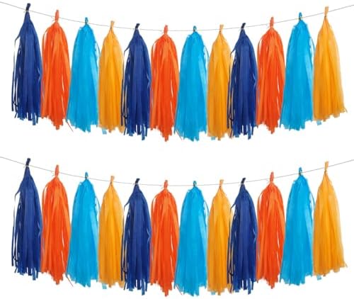GAKA Tassel Garland Tissue Paper Decor Kit 20PCS