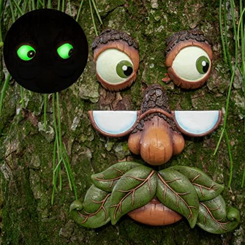 Tree Faces Decor - Funny Outdoor Garden Statue
