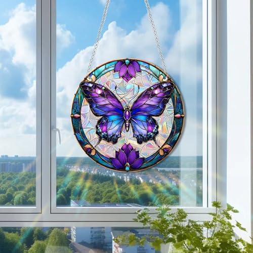 Acrylic Rainbow Sun Catcher Window Hanging Decor