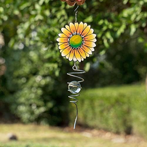 18 Inch Wind Spinner Sunflower Garden Decor Ornament