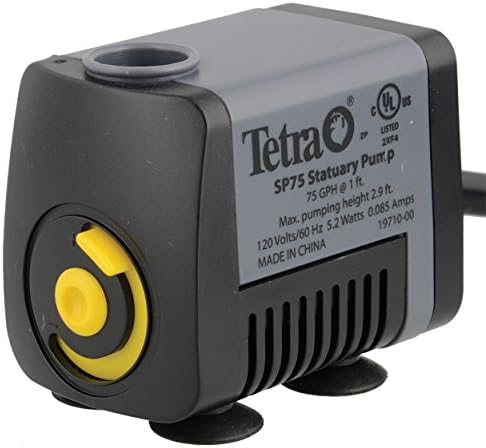 Tetra Pond Statuary Pump 75 GPH for Small and Tabletop Fountains