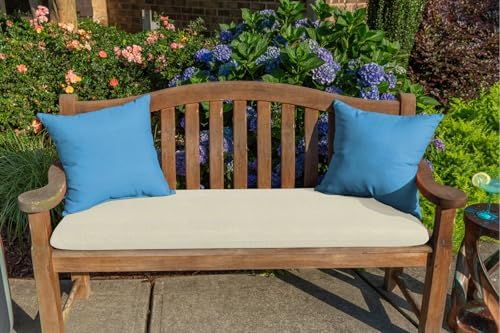 TRP Reversible Square Throw Pillow 20x20 Capri Pacific Blue