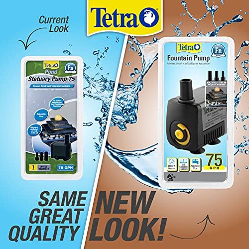 Tetra Pond Statuary Pump 75 GPH for Small and Tabletop Fountains