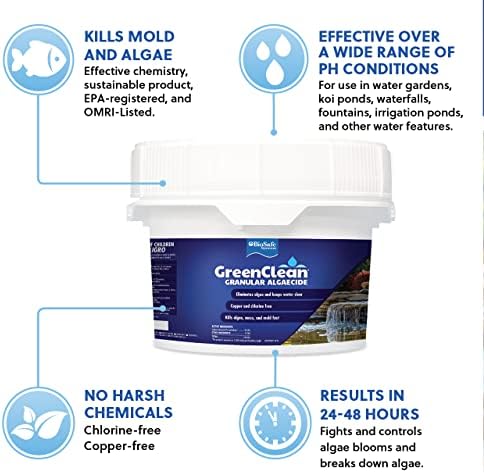 BioSafe Systems GreenClean Granular Algaecide 20 lbs