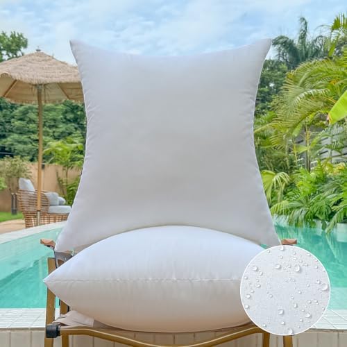 16 x 16 Outdoor Pillow Inserts Set of 2