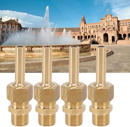 Pyhodi 4 Pcs Copper Water Fountain Nozzle Heads