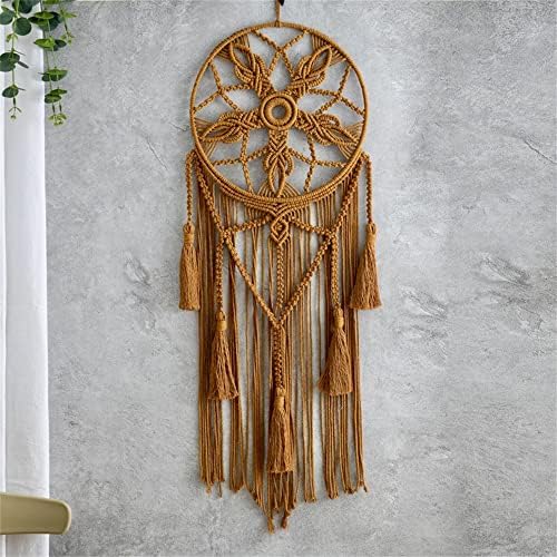 Handmade Dream Catcher Tapestry with Tassels 12x32 Inch