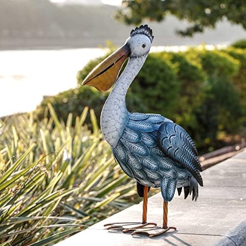 Teresas Collections Pelican Statue Outdoor Decor 165 Inch