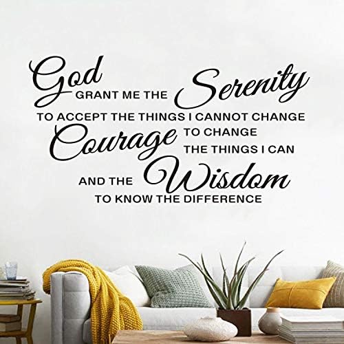 AnFigure Prayer Wall Decor 21x11 Bible Verse Art
