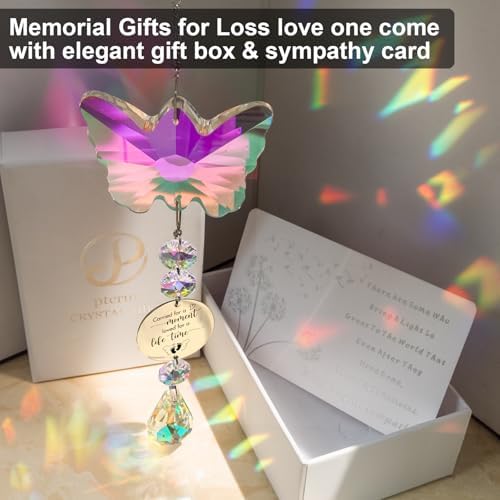 Butterfly Suncatcher Memorial Gift for Baby Loss