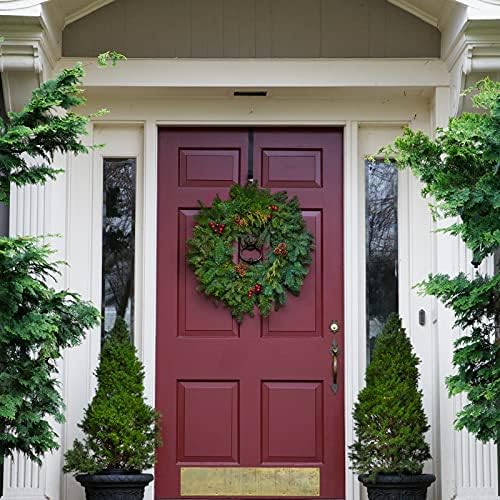 Ferraycle 8 Pcs 15 Inch Wreath Hanger for Front Door