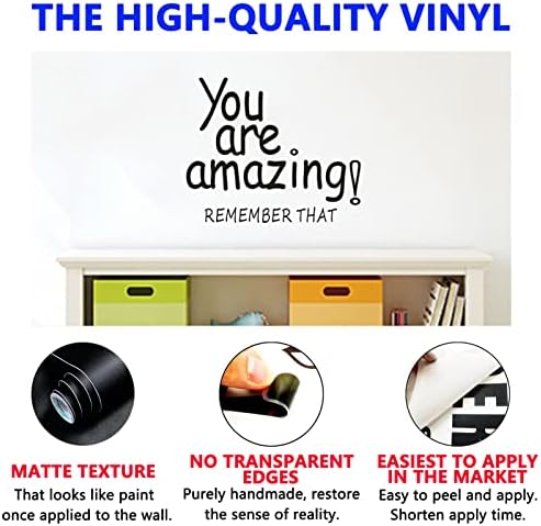 Inspirational Wall Stickers You Are Amazing 30x25