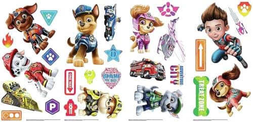 RoomMates RMK4819SCS Paw Patrol Peel and Stick Wall Decals