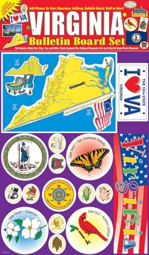 Gallopade Publishing Group Virginia Bulletin Board Set