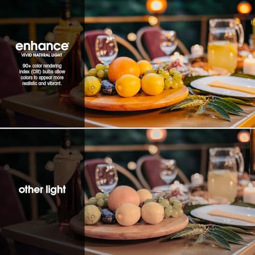 Feit Electric Candelabra LED Light Bulbs 4 Pack