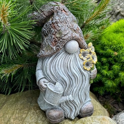 Mood Lab Key Hider Garden Gnome - 925 Inch Outdoor Statue