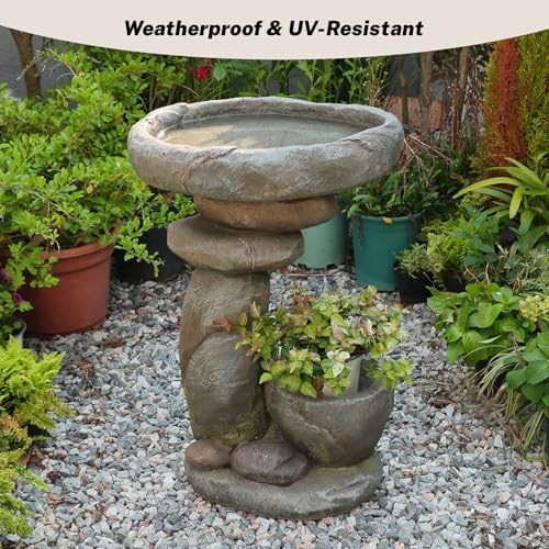 276 Inch Tall Outdoor Fountain for Garden Patios