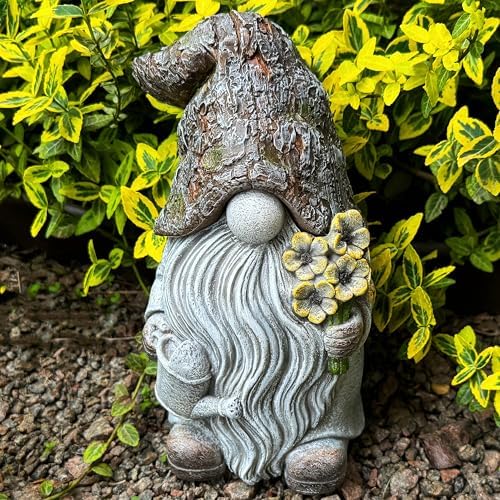 Mood Lab Key Hider Garden Gnome - 925 Inch Outdoor Statue