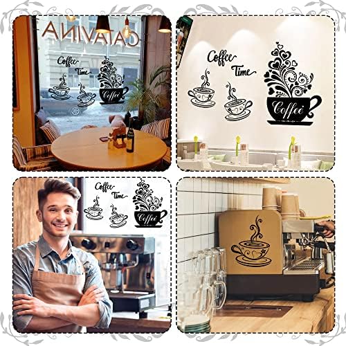 Coffee Cup Wall Decals Vinyl Kitchen Decor Stickers
