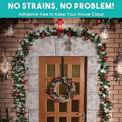 Ferraycle 8 Pcs 15 Inch Wreath Hanger for Front Door