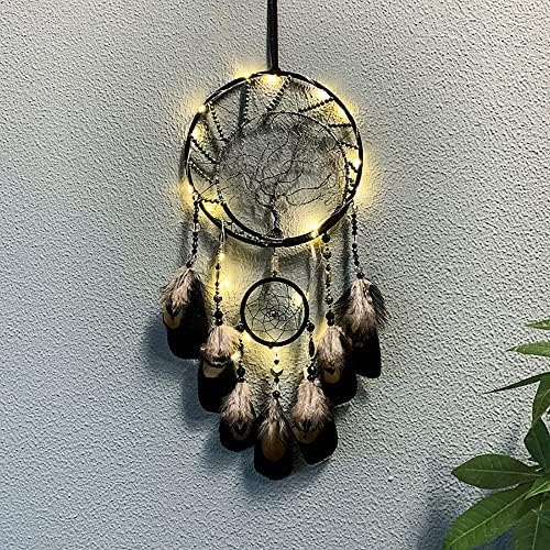 Dream Catchers Tree of Life Black Handmade Wall Hanging Decor