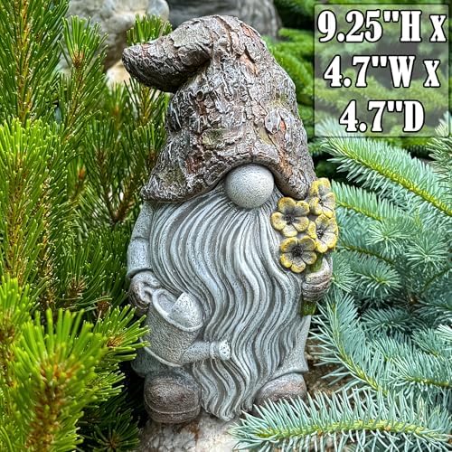Mood Lab Key Hider Garden Gnome - 925 Inch Outdoor Statue