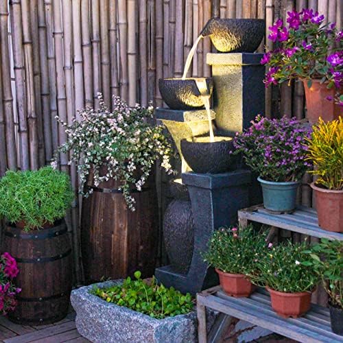 Supmix 374 Inch H Water Fountain Outdoor Decor